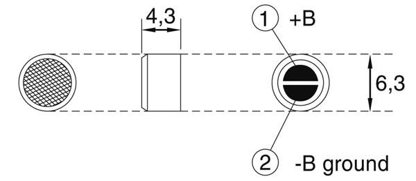 ELEKTRET MICROCEL Ø6mm