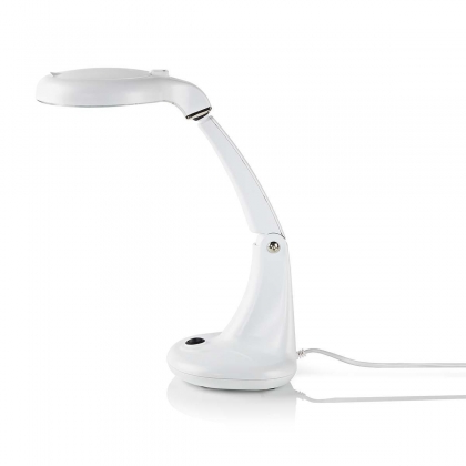 Tafel-Loeplamp | Lenssterkte: 3 + 12 Diopter | 12 W | 480 lm | Wit