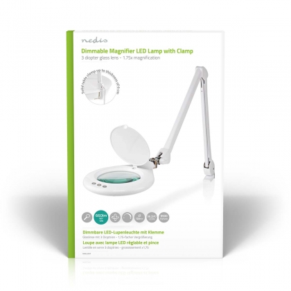 Tafel-Loeplamp | Lenssterkte: 3 Diopter | 6500 K | 10 W | 660 lm | Wit