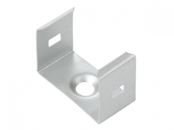 MONTAGEBEUGEL VOOR ALUMINIUMPROFIEL VOOR LEDSTRIP SLIMLINE BREEDTE 15 mm - VERENSTAAL - ZILVER