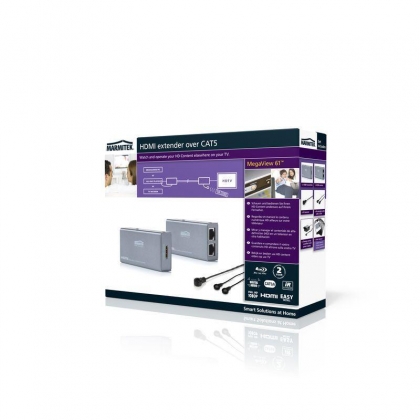 MegaView 61 HDMI verlenging over CAT5 kabels