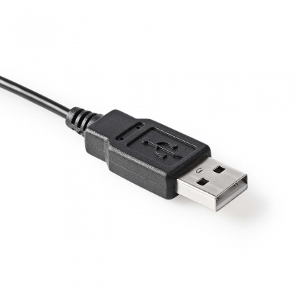 Bedrade Microfoon | USB | Zwart/Grijs