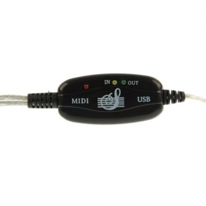 USB NAAR MIDI INTERFACE KABEL