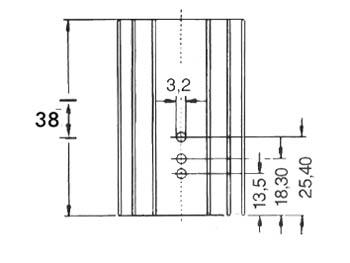 KOELELEMENT TO220/TO3 5°C/W