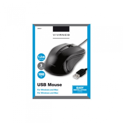 COMPACTE USB MUIS MET 3 TOETSEN