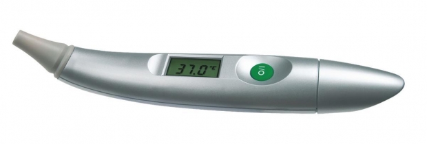 Infrarood Thermometer Oor Zilver