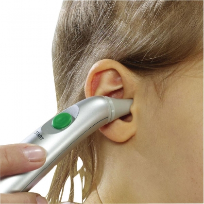 Infrarood Thermometer Oor Zilver