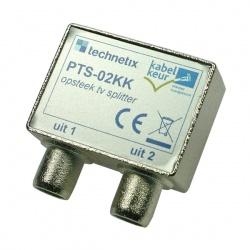 Technetix PTS-02KK TV-splitter met kabelkeur