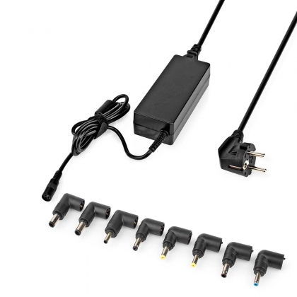 Notebook-Adapter | 65 W | 15 / 16 / 19 / 19.5 / 20 V DC | 4.0 A | Type-F (CEE 7/7)