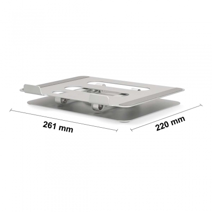 Notebookstandaard | 17 " | Zonder Verlichting | Opvouwbaar | 360 graden draaibaar