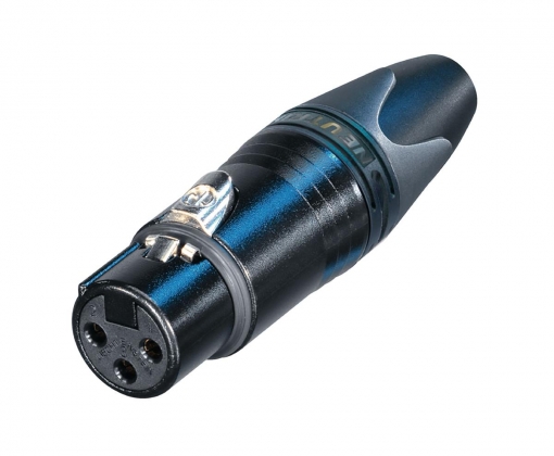 XLR cable socket 3 N/A XX soldeer connecties Zwart