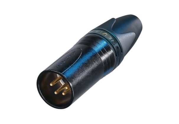 XLR cable plug 4 N/A XX soldeer connecties Zwart