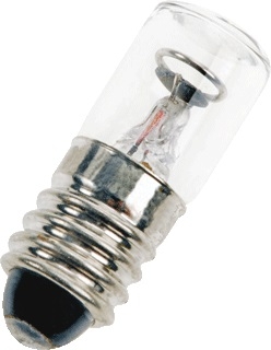 Neon Signaallamp E10 240V T10x28mm