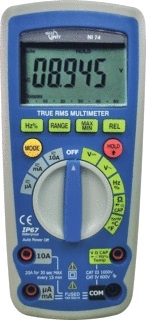 Nieaf-Smitt NI74 TRUE-RMS multimeter 600V AC/DC 10A AC/DC