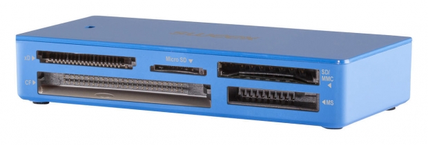 Kaartlezer Multi Card USB 2.0 Blauw