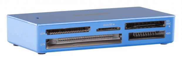 Kaartlezer Multi Card USB 2.0 Blauw