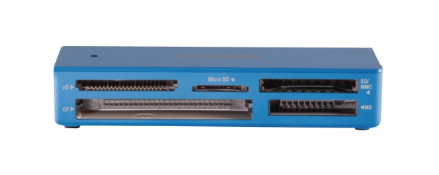 Kaartlezer Multi Card USB 2.0 Blauw