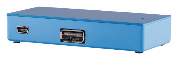4 Poorten Hub USB 2.0 Blauw