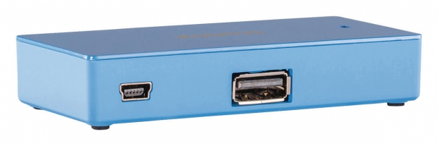 4 Poorten Hub USB 2.0 Blauw