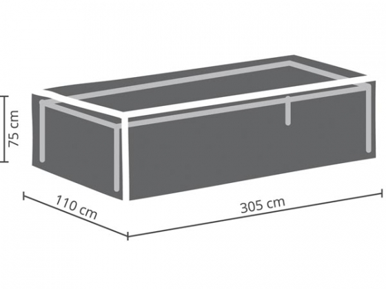 Buitenhoes voor tafel - max. 300 cm