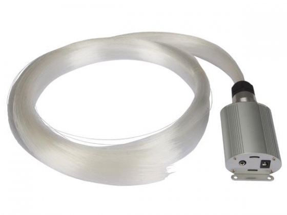 VEZELOPTISCHE KIT - 550 VEZELS (2 m) - LED-DRIVER - RGB + RC