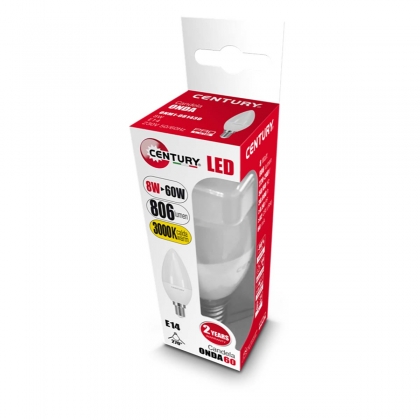LED-Lamp E14 8 W 806 lm 3000 K