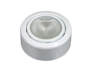 OPBOUWSPOT 12V halogeen WIT 20 Watt