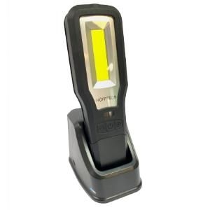 OPLAADBARE LED-LOOPLAMP MET ACCU EN DOCKING STATION