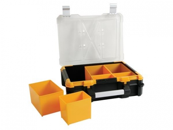Plastic Opbergkoffer met Verwijderbare Bakjes - 380 x 340 x 110 mm - 14 L