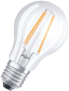 Osram Classic heldere LED-lamp 4W met schemerschakelaar koel wit licht 4000K
