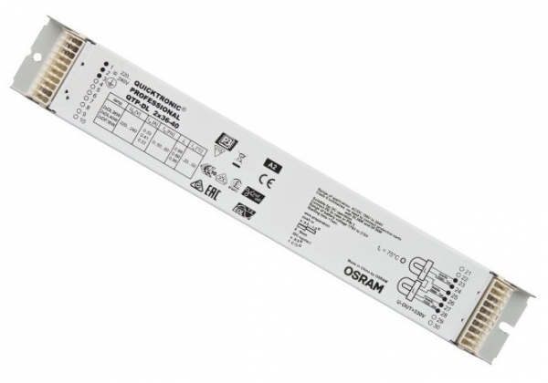 Osram Quicktronic QTP-DL 2x36W / 2x40W Elektronisch Voorschakelapparaat (EVSA)