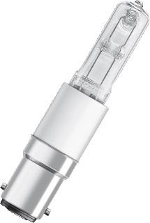 Hoogvolt Halogeenlamp ECO 100W Ba15d 230V helder glas
