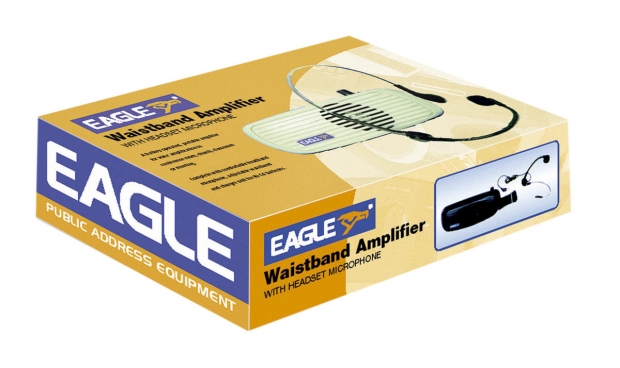 Draagbare 5 W presentatie versterker met headset