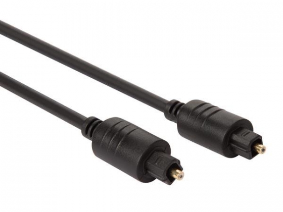 OPTISCHE KABEL - TOSLINK-PLUG NAAR TOSLINK-PLUG / BASIS / 1.50 m / M-M / VERGULD