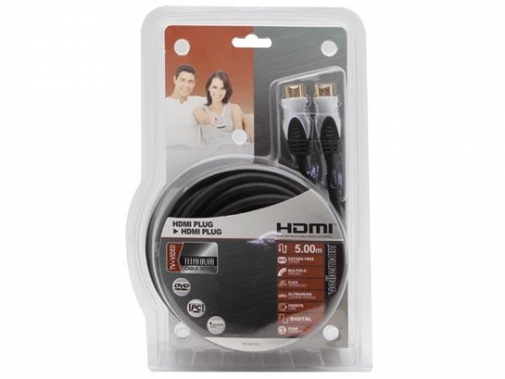HDMI PLUG NAAR HDMI PLUG / PROFESSIONEEL / 5.0m