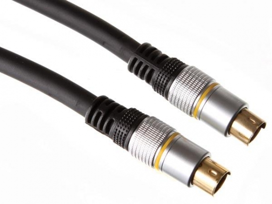 S-VHS PLUG NAAR S-VHS PLUG / PROFESSIONEEL / 1.5m