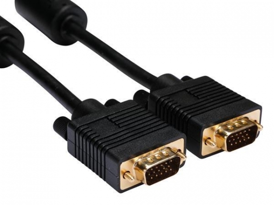 VGA/SVGA MANNELIJKE STEKKER NAAR VGA/SVGA MANNELIJKE STEKKER / BASIS / 20m