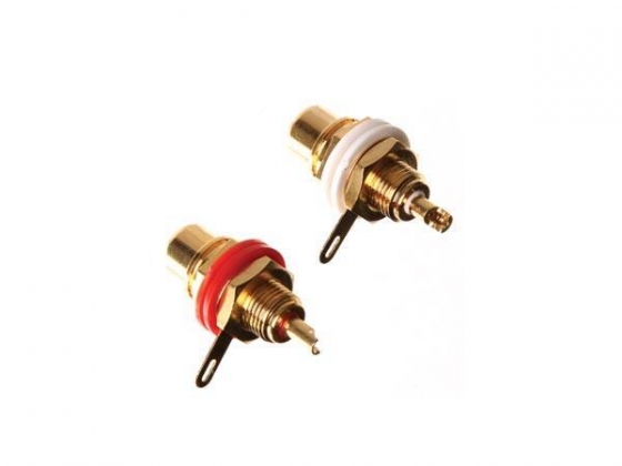 SET AUDIO RCA JACKS (CHASSISMONTAGE) / PROFESSIONEEL