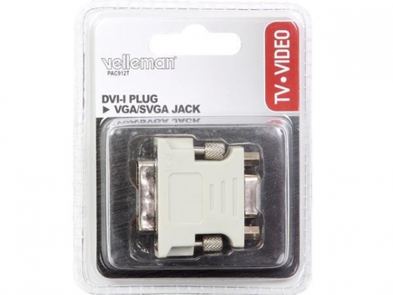 DVI-I PLUG NAAR VGA/SVGA JACK / PROFESSIONEEL