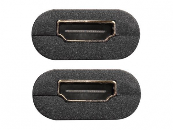 HDMI-REPEATER TYPE A NAAR HDMI TYPE A / PROFESSIONEEL / VERGULD / V-V