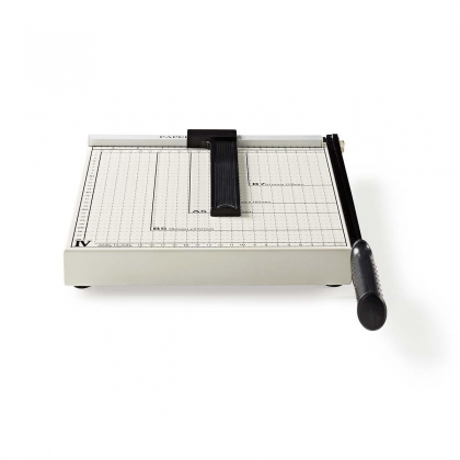 Papiersnijmachine | Max. snijden maat: 210 x 297 mm | Soort mes: Metaal | Metaal | Wit / Zwart