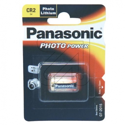 Panasonic CR2 batterij 3V Lithium