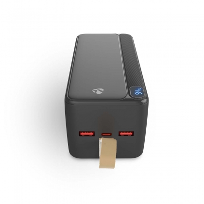 Powerbank | 30000 mAh | 1.5 / 1.67 / 2.0 / 2.22 / 3.0 A | Outputs: 3 | Output: 1x USB-C™ / 2x USB-A | Inputs: 1x USB-C™ | PD3.0 20W | Lithium-Polymeer | Display