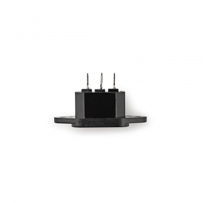 Voedingsstekker | IEC-320-C14 mannelijk | Zwart