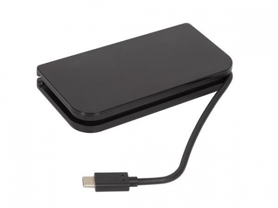USB-C DOCKING STATION NAAR USB3.1 - HDMI - VGA - 3,5mm JACK