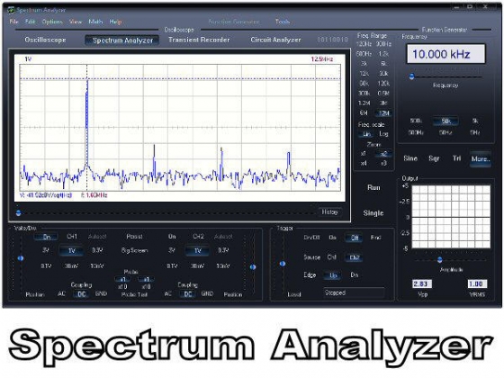 USB PC OSCILLOSCOOP EN SIGNAALGENERATOR