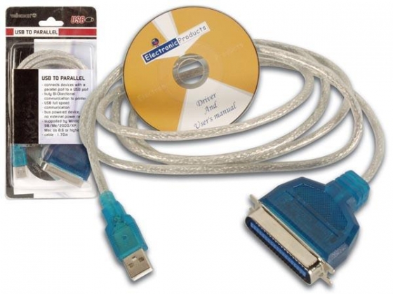 USB NAAR PARALLELLE KABEL (CENTRONICS)