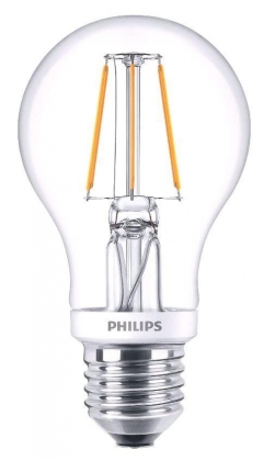 Philips Classic dimbare LEDlamp 8W 827 E27 A60 Helder