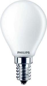 Philips Classic LED-filament 4,3W kogellamp mat E14