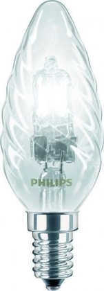 Philips ECO Kaars twist 28W / E14 helder